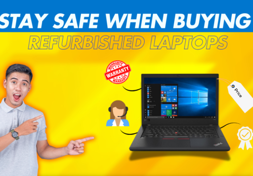 Increase safety while ordering refurbished laptops for your company.