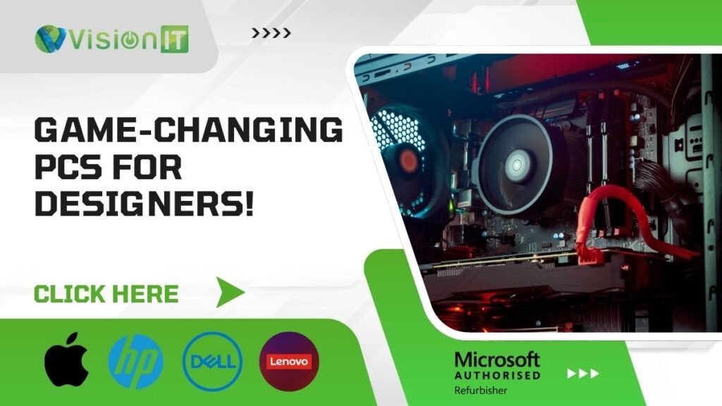 Microsoft certified refurbished computers for graphic design firms high performance desktops laptops cost effective