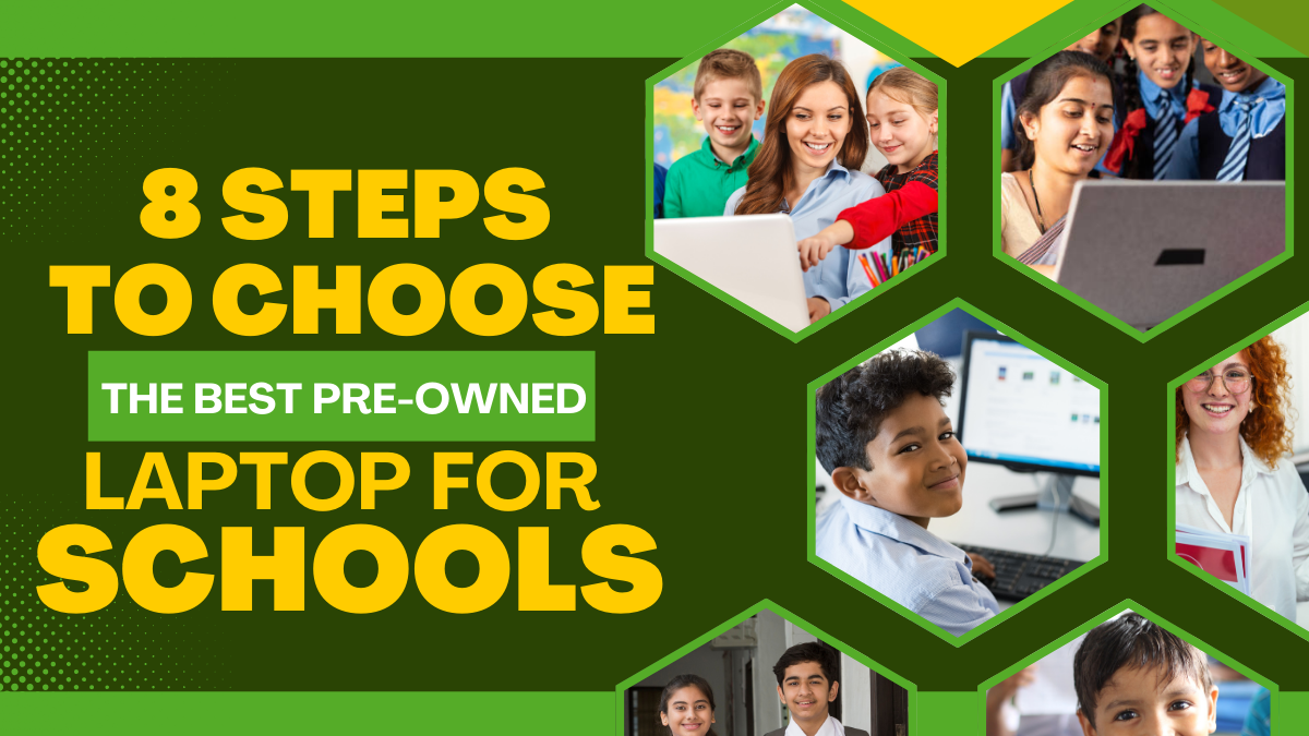 8-Step Guide to Choosing the Best Pre-Owned Laptop with Windows 10 PRO License for School Computer Labs