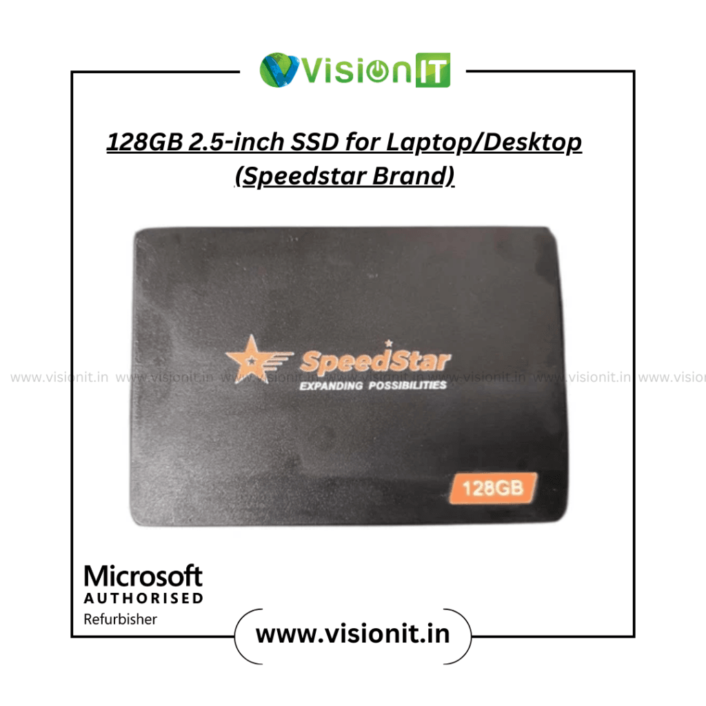 Buy Speedstar 128GB 2.5-inch SSD – Fast, Reliable Storage for Laptops & Desktops