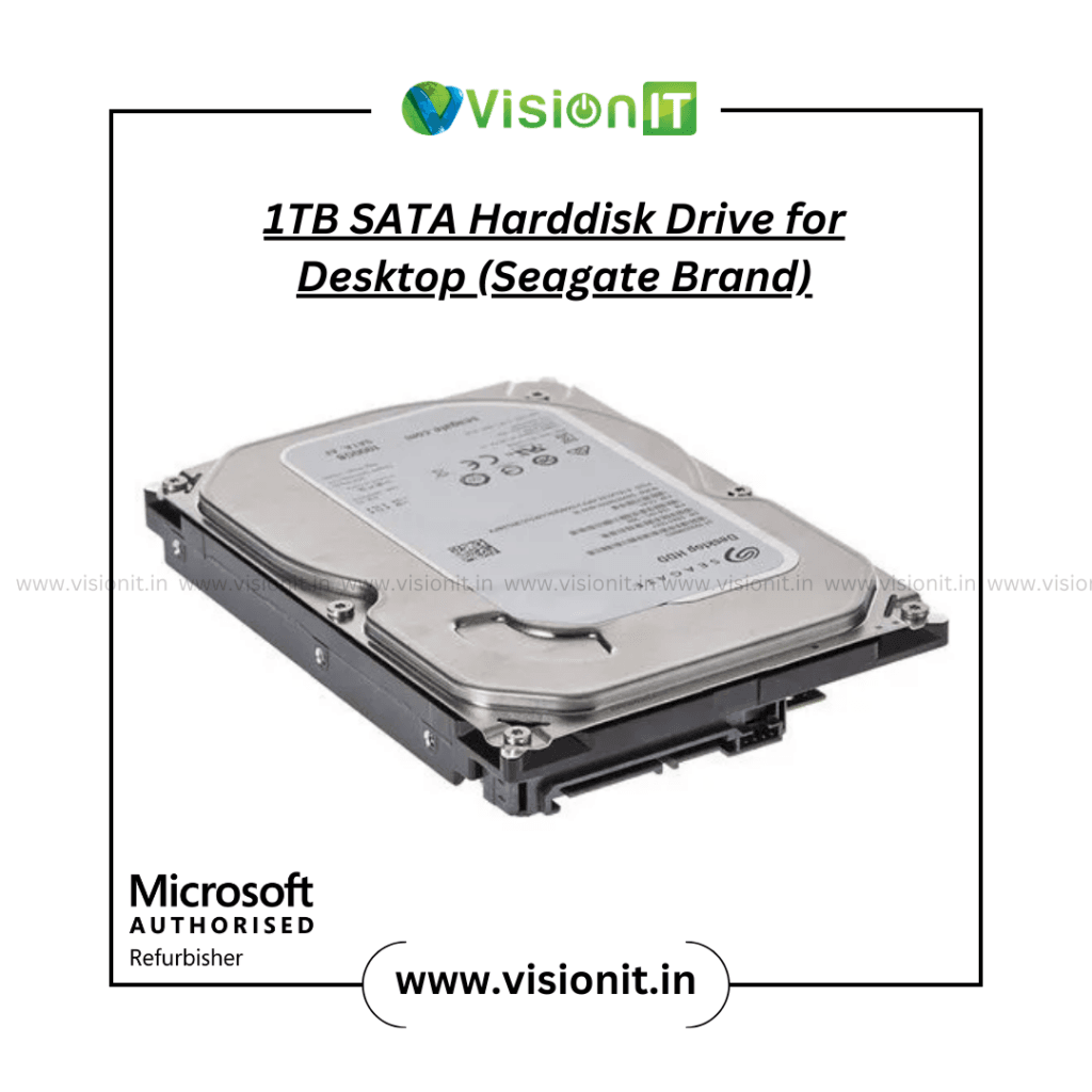 Seagate 1TB SATA Harddisk Drive for Desktop – Buy High-Capacity Internal HDD with 3 Years Warranty in India
