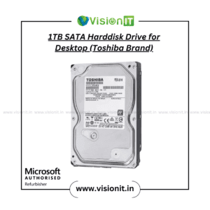 Toshiba 1TB SATA hard drive for desktop storage
