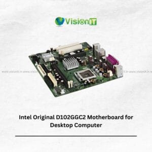 Intel Original D102GGC2 motherboard for desktop with ATI chipset, LGA775 socket, DDR2 memory, and PCIe slots