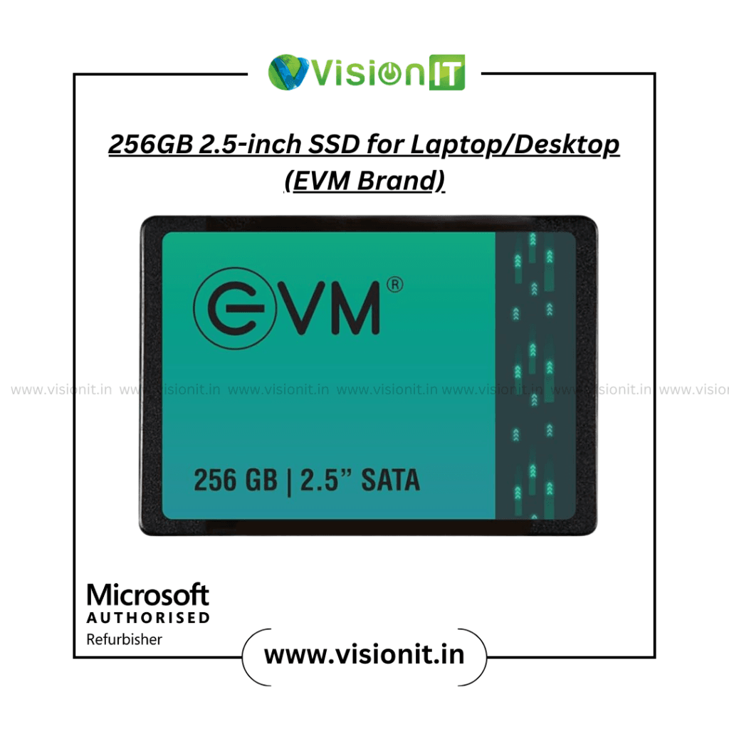 256GB SSD EVM – High-Speed 2.5-Inch SSD for Laptop/Desktop
