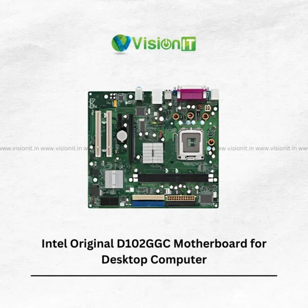 Intel Original D102GGC motherboard for desktop PCs with DDR2, LGA775 CPU support, and PCIe expansion slot features