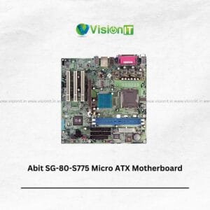 SIS chipset Abit SG-80-S775 motherboard compatible with Socket 775 Intel CPUs and DDR memory support for desktops