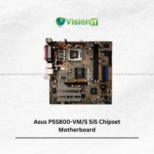 Asus P5S800-VM/S motherboard with SIS chipset for Socket 775 desktop systems and DDR RAM compatibility