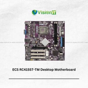 High-performance VIA chipset ECS RC415ST-TM motherboard with Intel 945 chipset, DDR2 memory, and Socket 775 CPU support for desktop computers.