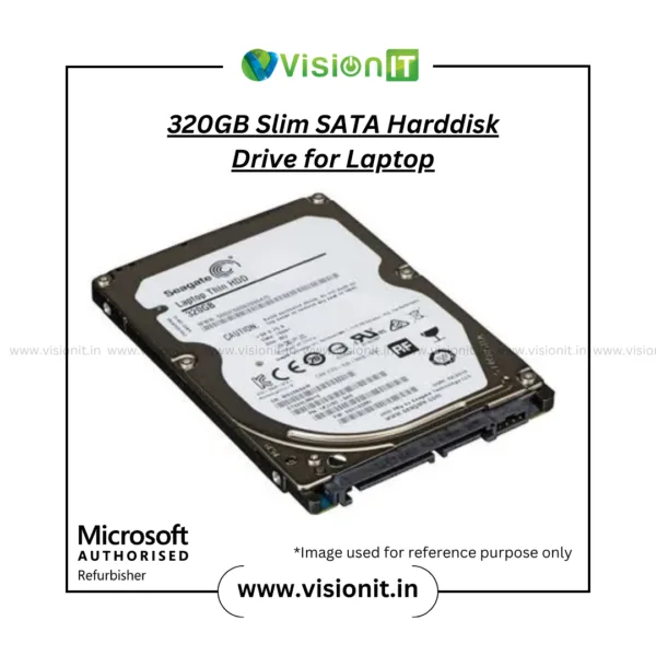320GB Slim SATA Harddisk – Reliable Storage Solution for Laptops