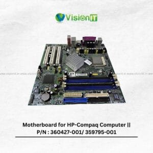 Motherboard for HP-Compaq Computer P/N: 360427-001/ 359795-001 – Intel 845GV chipset, DDR2 RAM, PCI slots, and onboard audio.