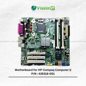Motherboard for HP-Compaq Computer P/N: 435316-001 – Intel Q35 chipset, DDR2 RAM, PCIe expansion slots.