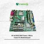 Motherboard for HP dx7200 Small Form Factor with LGA775 socket, Intel 945G chipset, DDR2 memory, and onboard graphics