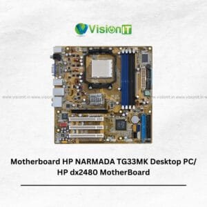 HP Narmada TG33MK motherboard with LGA775 socket, DDR2 RAM, SATA ports for desktop PC systems