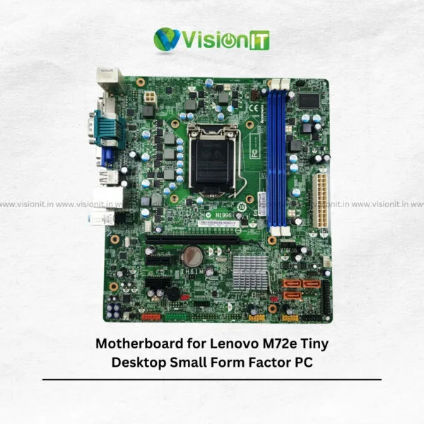 Motherboard for Lenovo M72e Tiny Desktop Small Form Factor – Intel Core, DDR3 RAM, PCIe expansion, and multiple connectivity options.