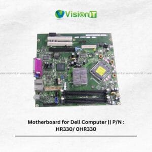 Dell HR330 0HR330 motherboard with LGA775 socket, DDR2 RAM, PCIe expansion, and onboard graphics