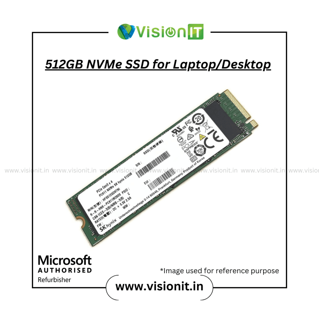512GB NVMe SSD – High-Speed Storage for Laptops & Desktops