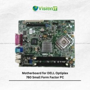 Motherboard for Dell OptiPlex 780 SFF PC with Intel Q45 chipset, DDR3 support, and PCIe expansion slots