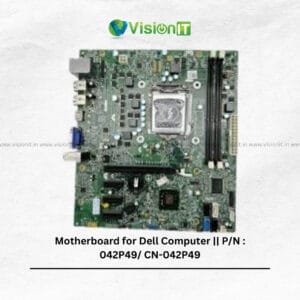 Dell CN-042P49 motherboard with Intel Q77 chipset, DDR3 support, and LGA1155 socket for business-grade computing