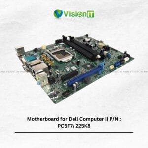 Dell PC5F7/225K8 desktop motherboard with LGA1150 socket, DDR3 RAM, and PCIe slots for business and multimedia tasks