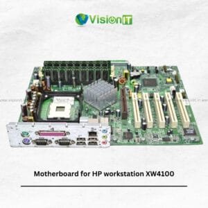 High-performance Motherboard for HP Workstation XW4100 with Intel E7210 chipset and DDR support, ideal for reliable workstation tasks.