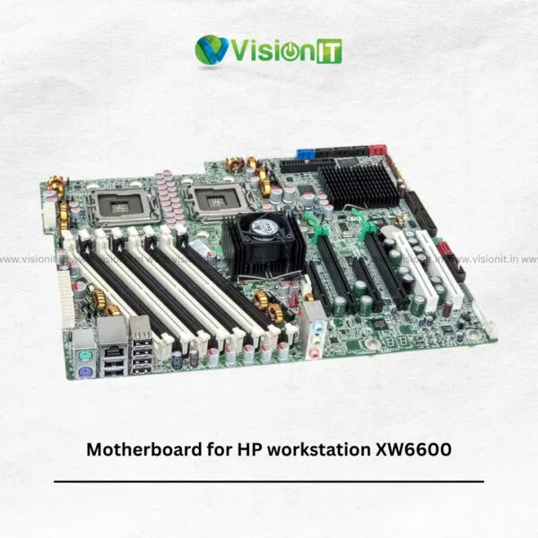 Motherboard for HP Workstation XW6600 with Intel 5400 chipset, DDR2 ECC RAM, and Xeon CPU support – only at VisionIT Peripherals.