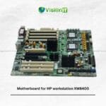 Motherboard for HP Workstation XW8400 with Intel 5000X chipset, dual Xeon support, and ECC memory – available now at VisionIT Peripherals.