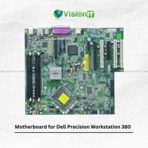 Motherboard for Dell Precision 380 Workstation supporting Pentium processors, DDR2 RAM, and PCI/PCIe expansion