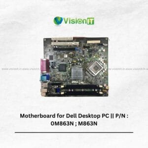 Dell 0M863N M863N motherboard for Optiplex 760 with LGA775 socket and DDR2 RAM support