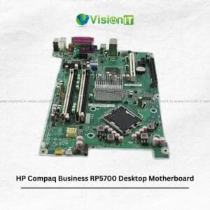 Original HP Compaq RP5700 Desktop Motherboard compatible with Intel chipsets and designed for business desktop systems.