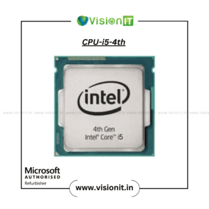 Intel Core i5-4th Generation Processor – Efficient CPU for multitasking & media.