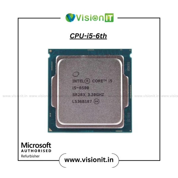Intel Core i5-6th Gen Processor – High-performance CPU for everyday tasks & gaming.