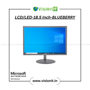 Blueberry 18.5-inch refurbished LCD/LED monitor with VGA port for office use