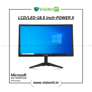 Power X 18.5-inch LCD/LED monitor with a sharp display, energy-efficient design, and durable build.