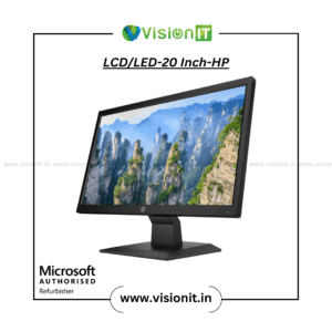 HP 20 inch LED monitor for work and study