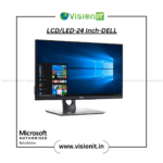 Dell 24-inch monitor with Full HD wide display, energy-efficient design, and durable build for professional and personal use.