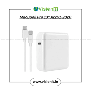 Apple MacBook Pro 13" A2251 2020 refurbished laptop with Retina Display, Intel Core i5, SSD storage, and macOS with original adapter