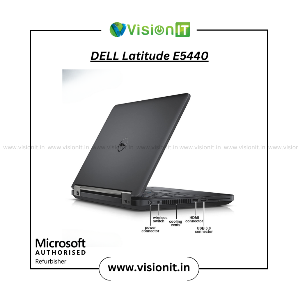 Dell Latitude E5440 refurbished laptop with Intel Core i5 processor, 14-inch display, and durable design ideal for business use