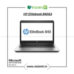 Refurbished HP EliteBook 840 G3 i5 6300U with NVMe & HDD SATA, 14-inch high-performance business laptop.