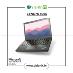 Refurbished Lenovo ThinkPad X250 with Intel Core i5 5300U, M.2 Mini & HDD SATA storage, and a 12.5-inch display.