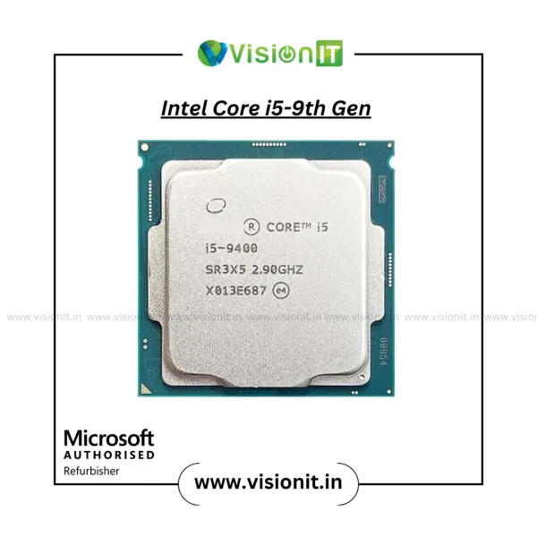 Intel Core i5-9th Generation Processor – High-performance CPU for gaming, editing & multitasking.