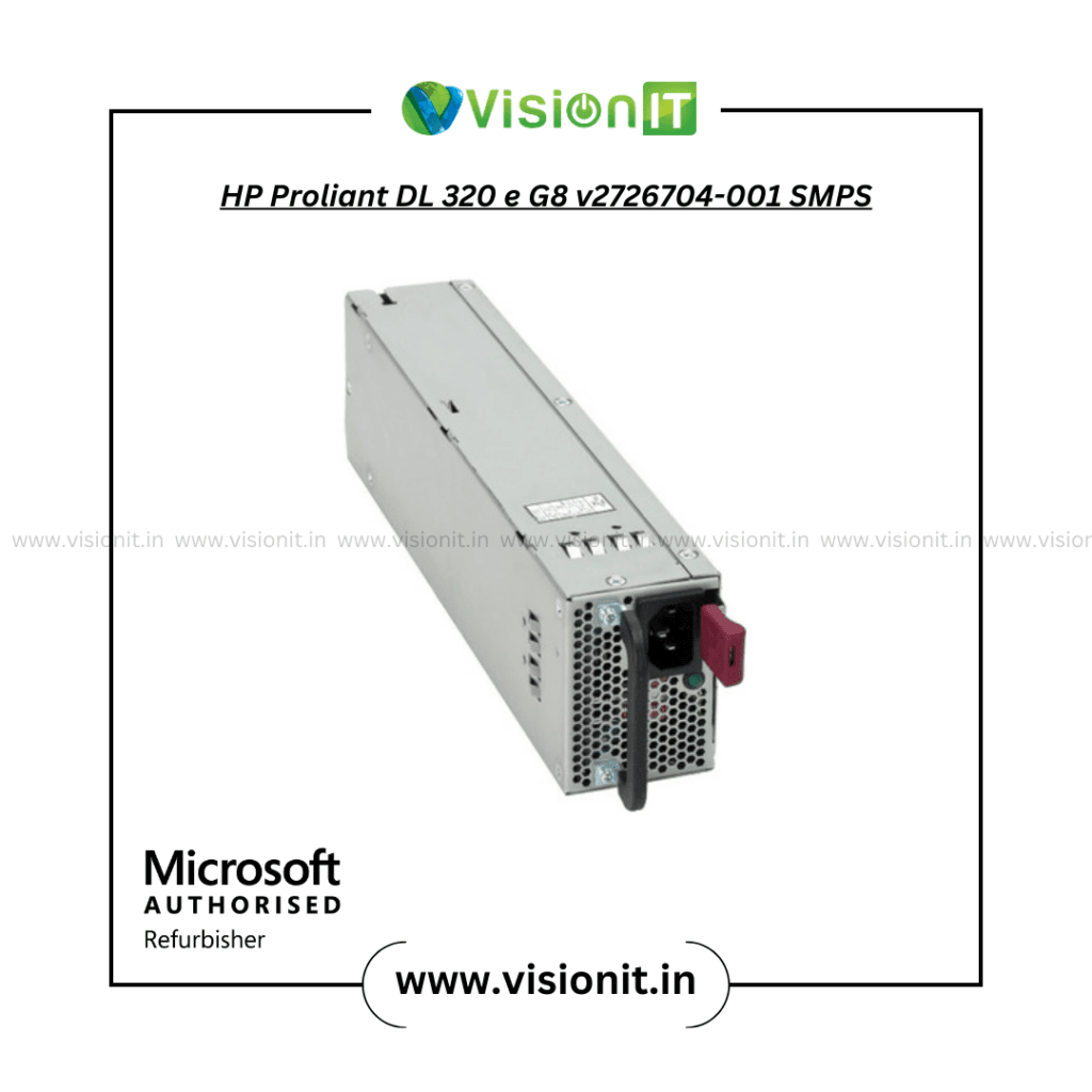 HP ProLiant DL 320e G8 v2726704-001 SMPS ensures reliable and efficient power supply for your business-critical ProLiant G8 server