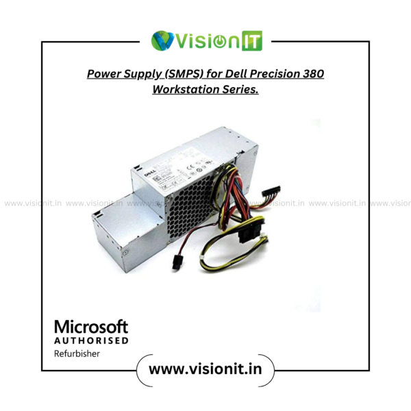 SMPS for Dell Precision 380 Workstation Series ensures reliable, efficient power delivery for stable workstation performance