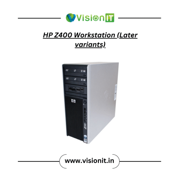 Refurbished HP Z400 Workstation with Xeon CPU and ECC RAM for CAD and editing professionals