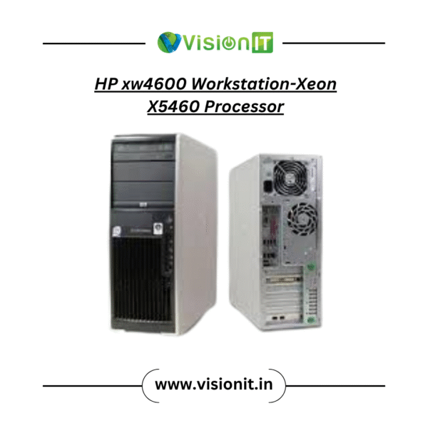 HP xw4600 refurbished workstation with Xeon X5460 processor and genuine Windows OS for office and design tasks