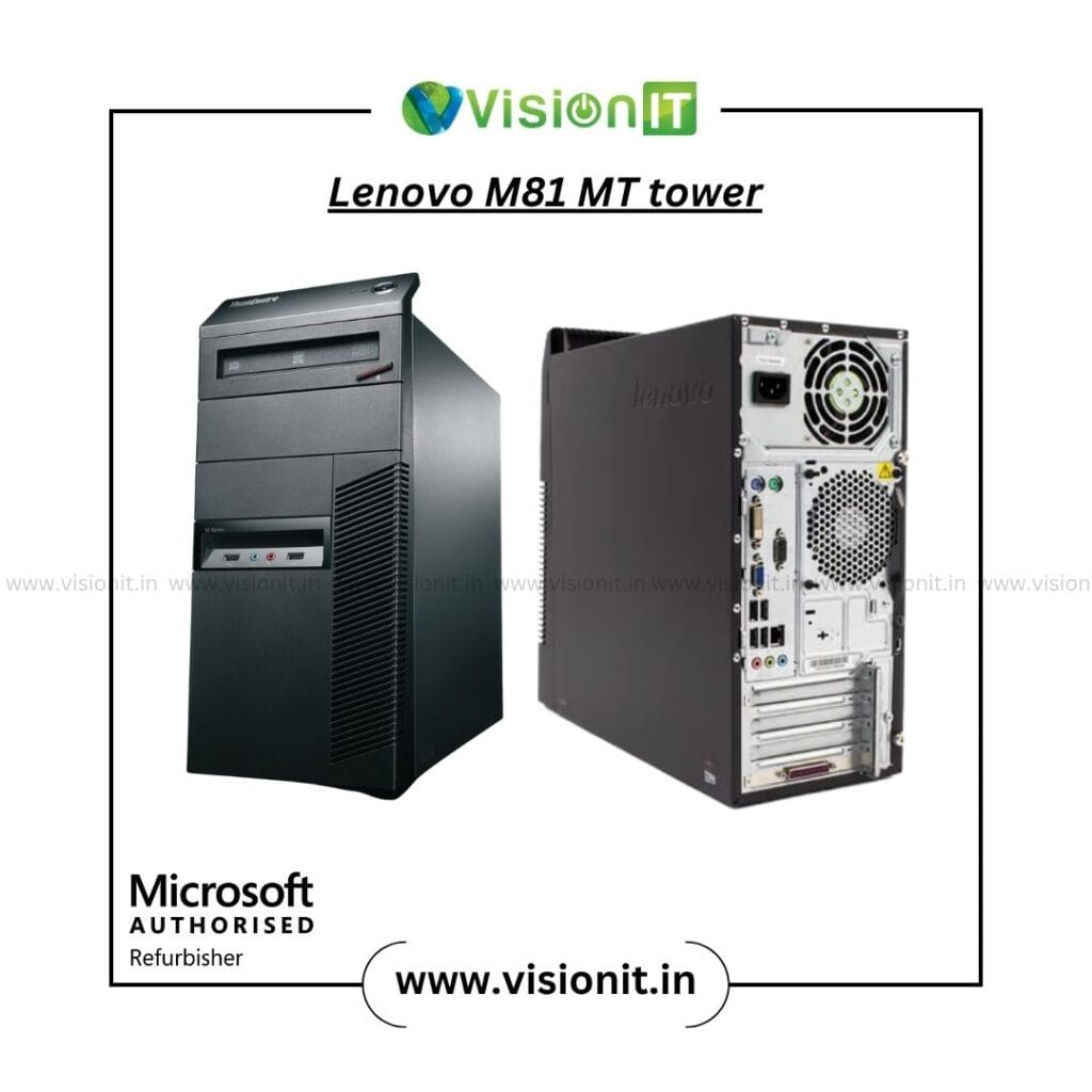 Buy Lenovo M81 SFF refurbished desktop with 2nd Gen Core i5 and Genuine Windows 10 Pro