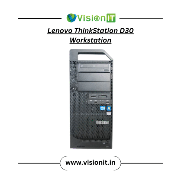Lenovo ThinkStation D30 dual Xeon workstation with ECC RAM and SSD for 3D rendering and design professionals