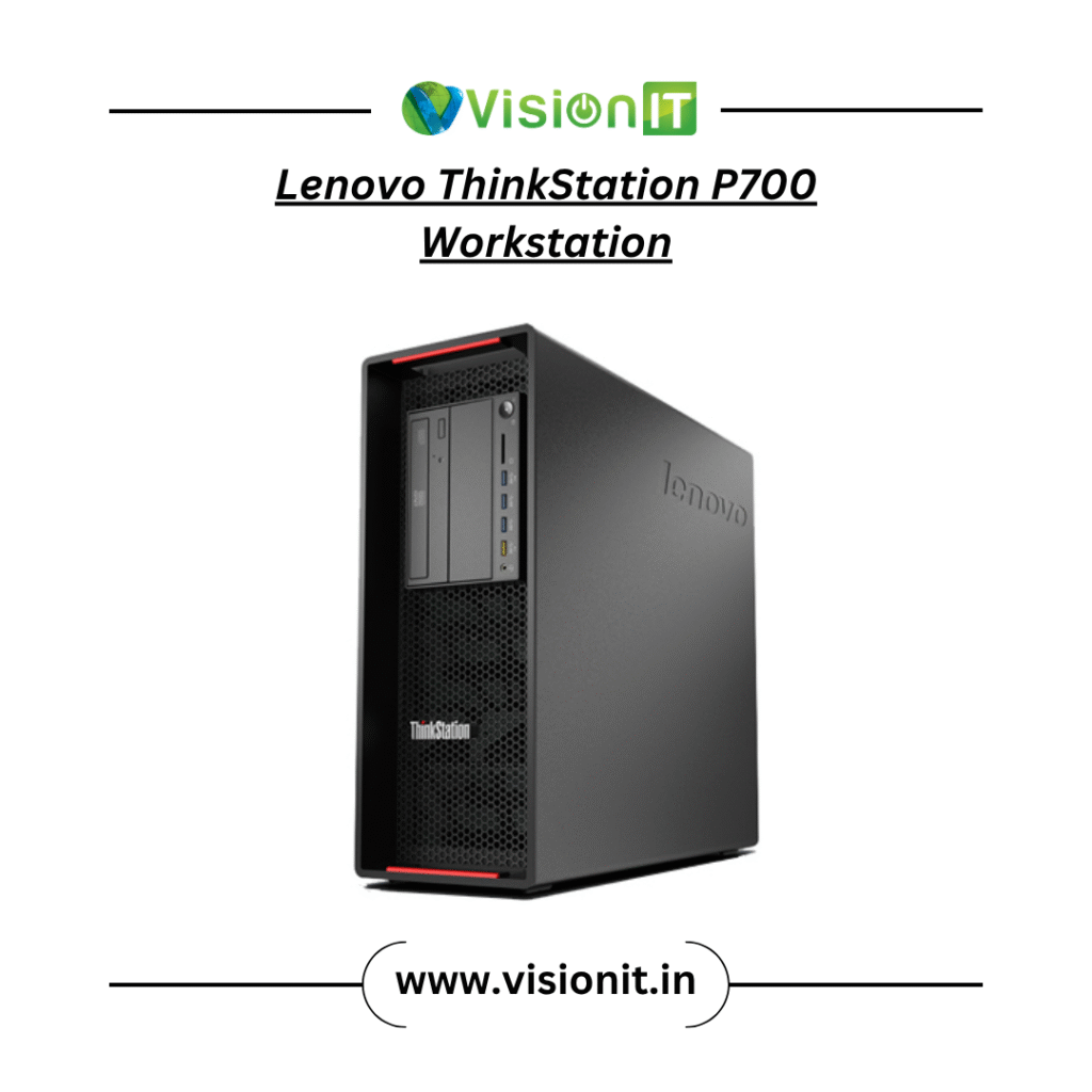Refurbished Lenovo ThinkStation P700 Tower with 850W PSU, dual Xeon, and DDR4 RAM for professional workloads