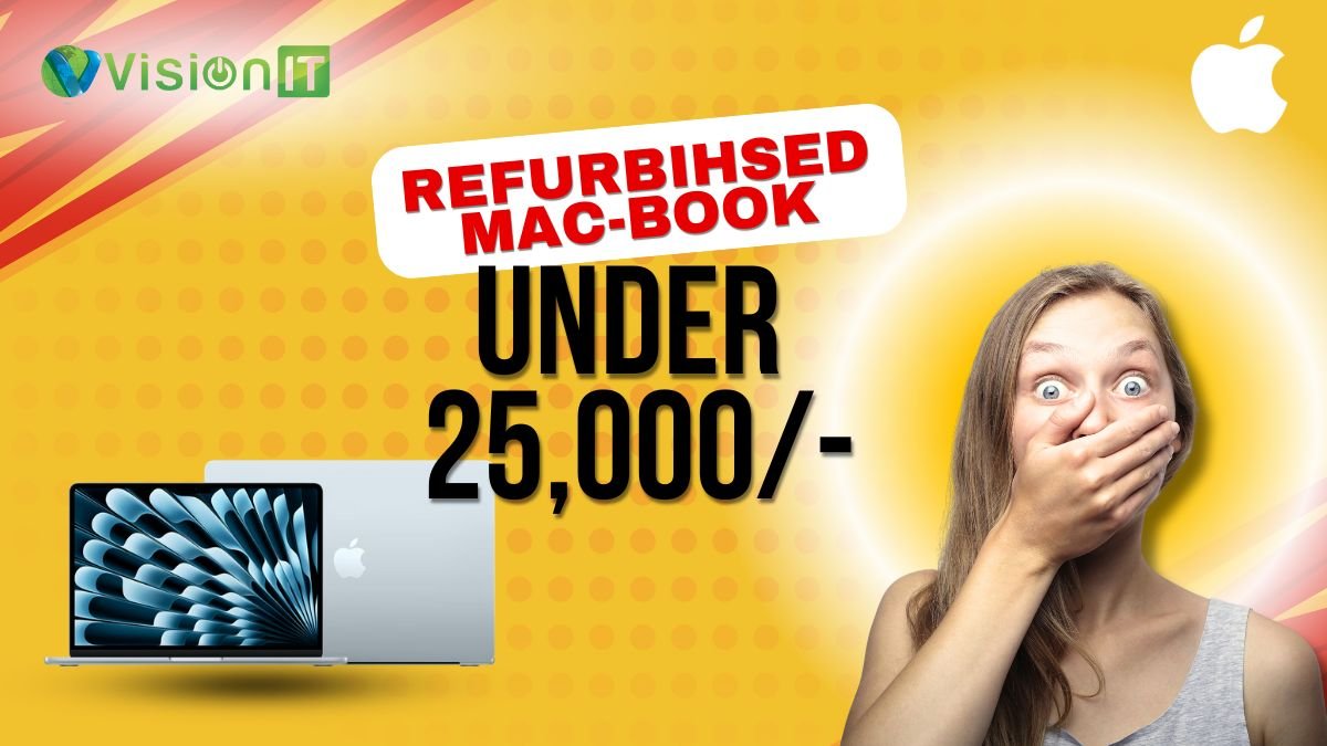 Refurbished MacBook Pro & Air Under 25,000 in India.