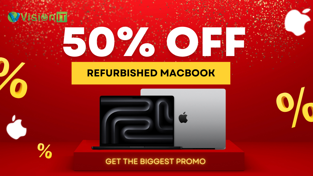 Get a Refurbished MacBook at Upto 50% Off Today in India!