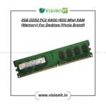 2GB DDR2 PC2-6400 (800 Mhz) RAM (Memory) For Desktop - Image 2